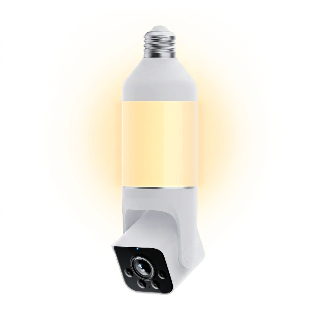 SafeLight smart bulb camera