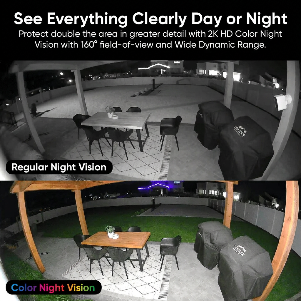 Color night vision comparison