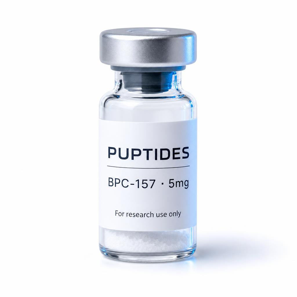 Puptides BPC-157 5mg research vial