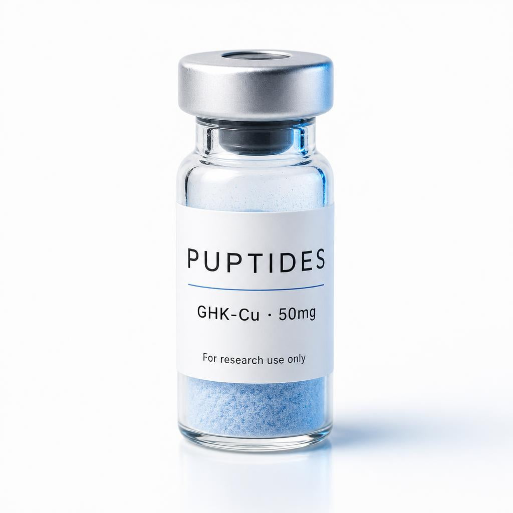 Puptides GHK-Cu 50mg research vial